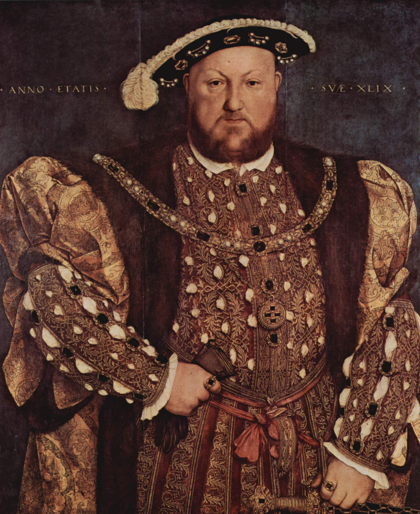 Ганс Гольбейн Младший. Портрет Генриха VIII