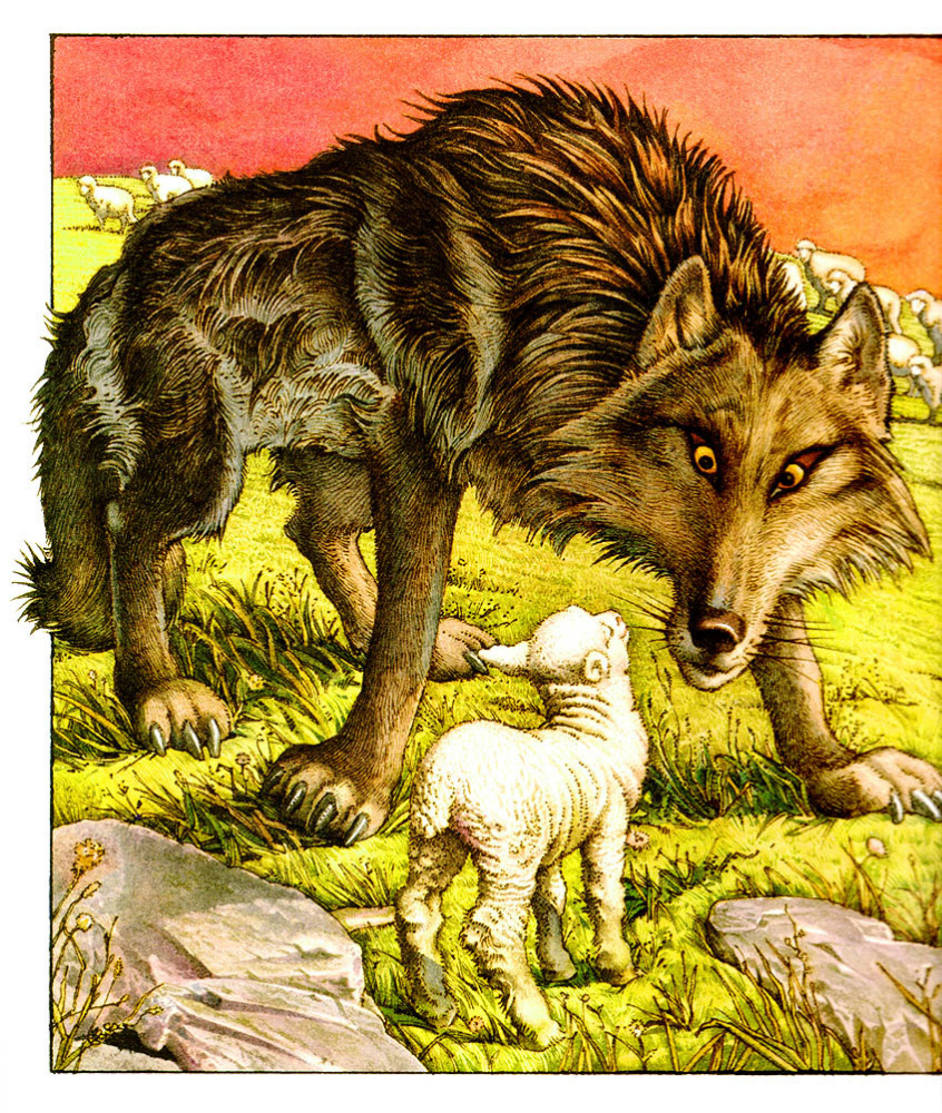 Чарльз Сантор. Волк и овца