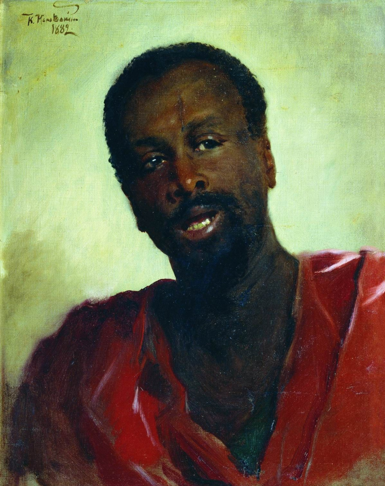 Константин Егорович Маковский. Африканец