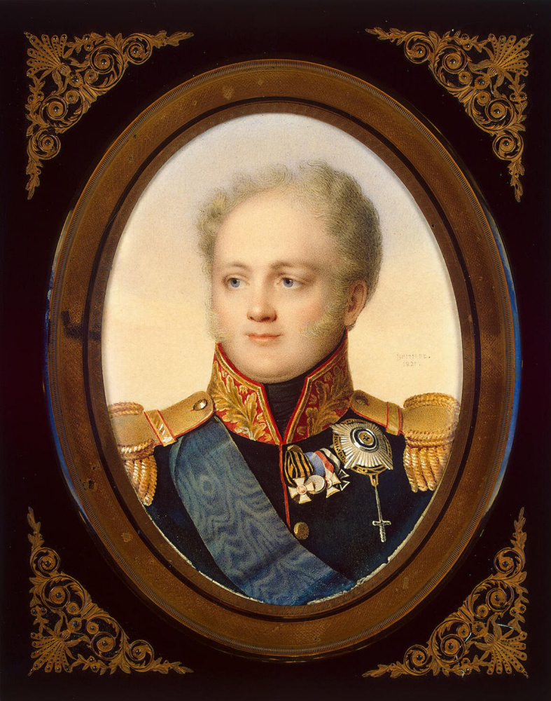 Жан Беннер. Портрет императора Александра I