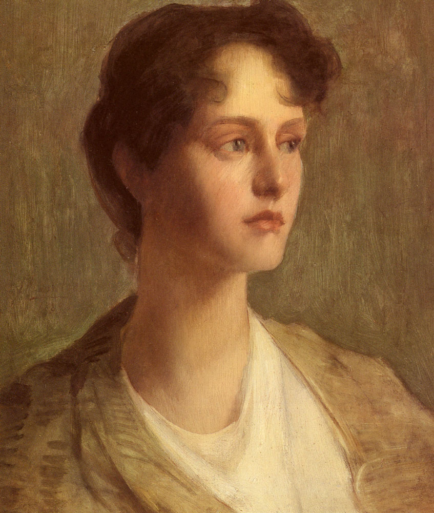 Джулиан Олден Уир. Портрет женщины