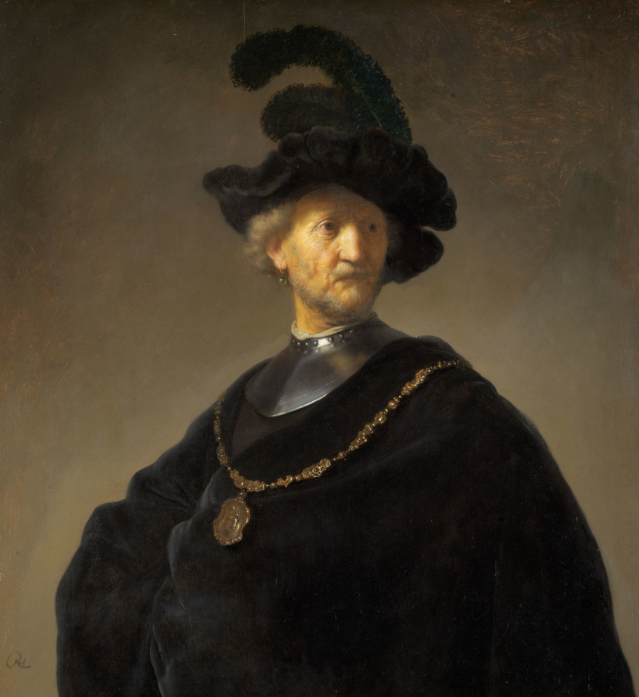 Рембрандт Харменс ван Рейн. Старик с золотой цепочкой