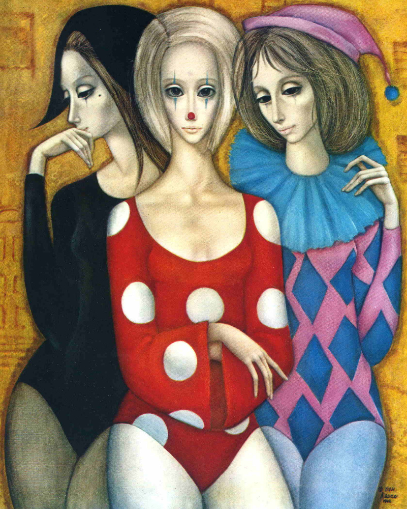 Маргарет Кин. Три девушки
