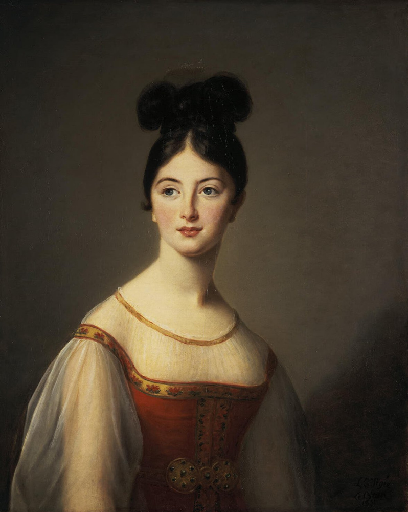 Элизабет Виже-Лебрен. Женский портрет (Леонтина де Ривьера)