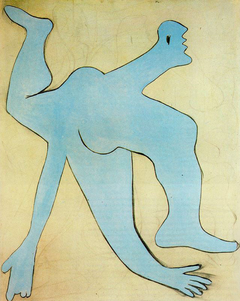 Пабло Пикассо. Синий акробат