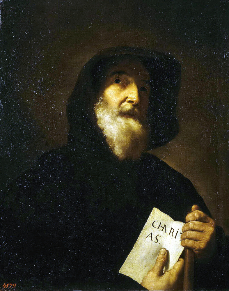 Хосе де Рибера. Святой Франциск де Паула