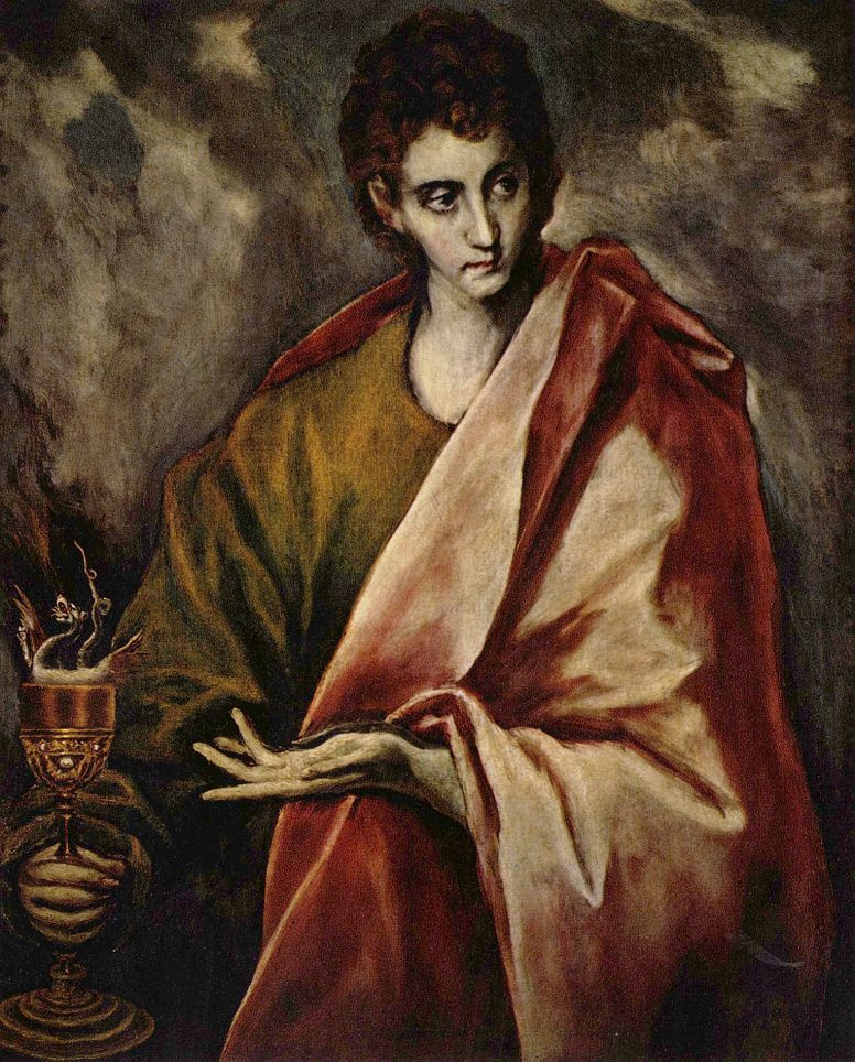 Эль Греко (Доменико Теотокопули). Святой Иоанн Евангелист