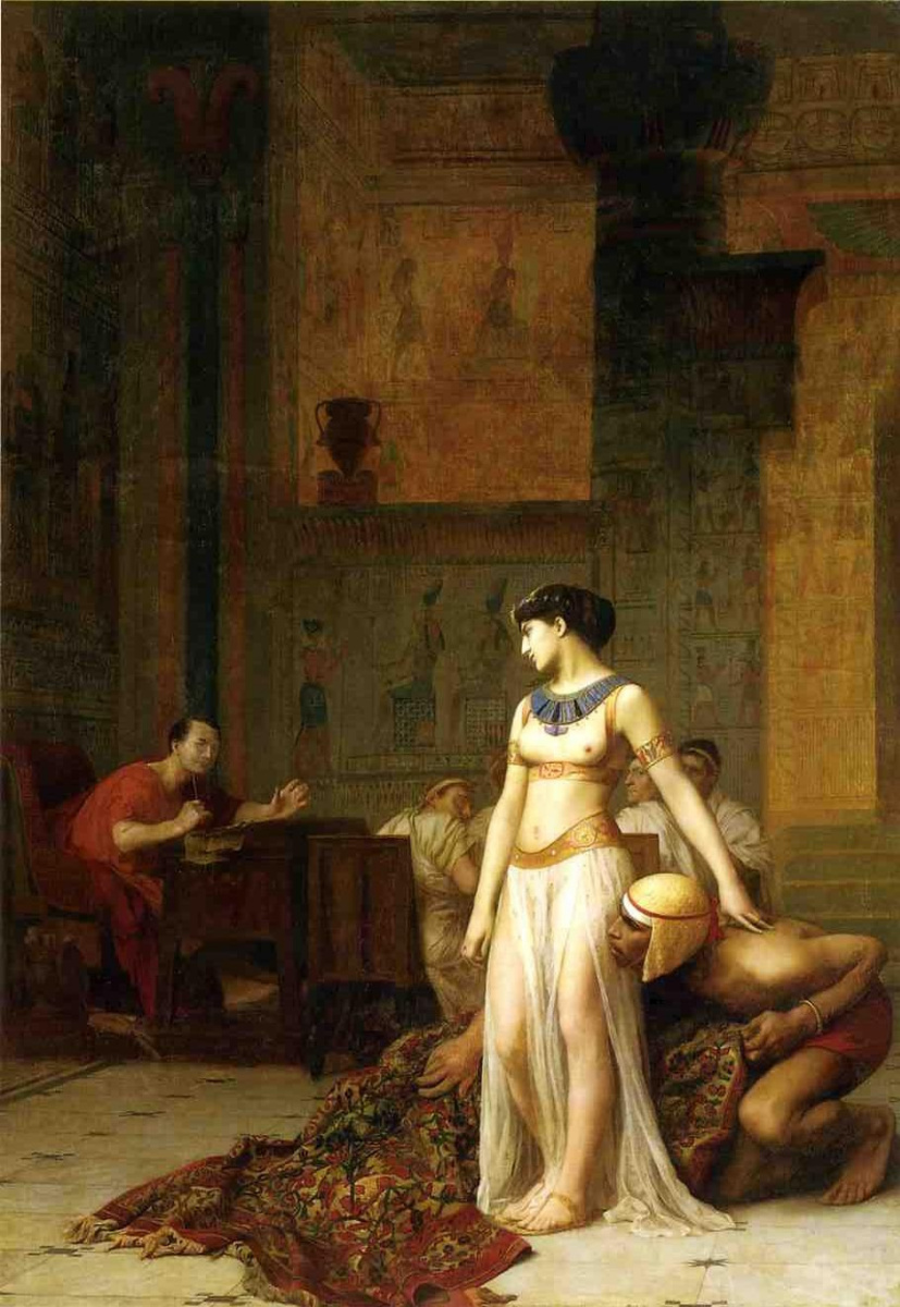 Жан-Леон Жером. Клеопатра пред кесарем