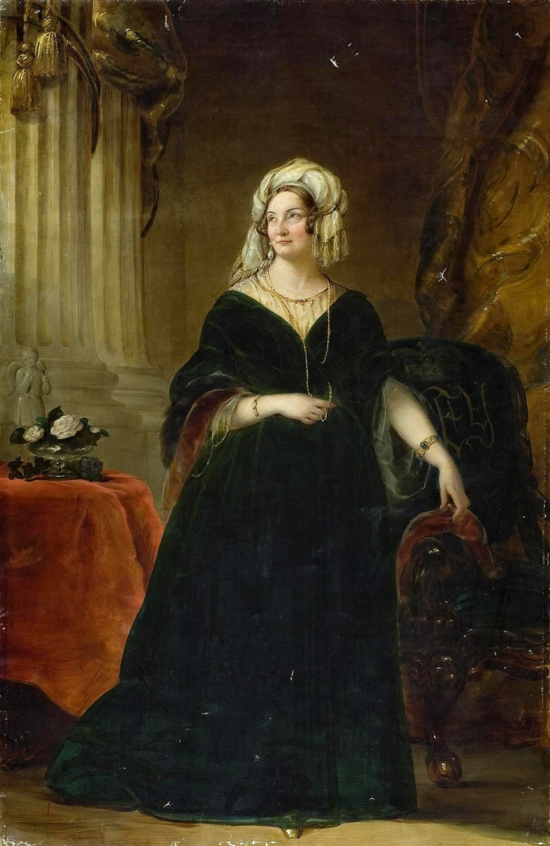 Кристина Робертсон. Портрет княгини Татьяны Васильевны Юсуповой (1767-1841). 1841