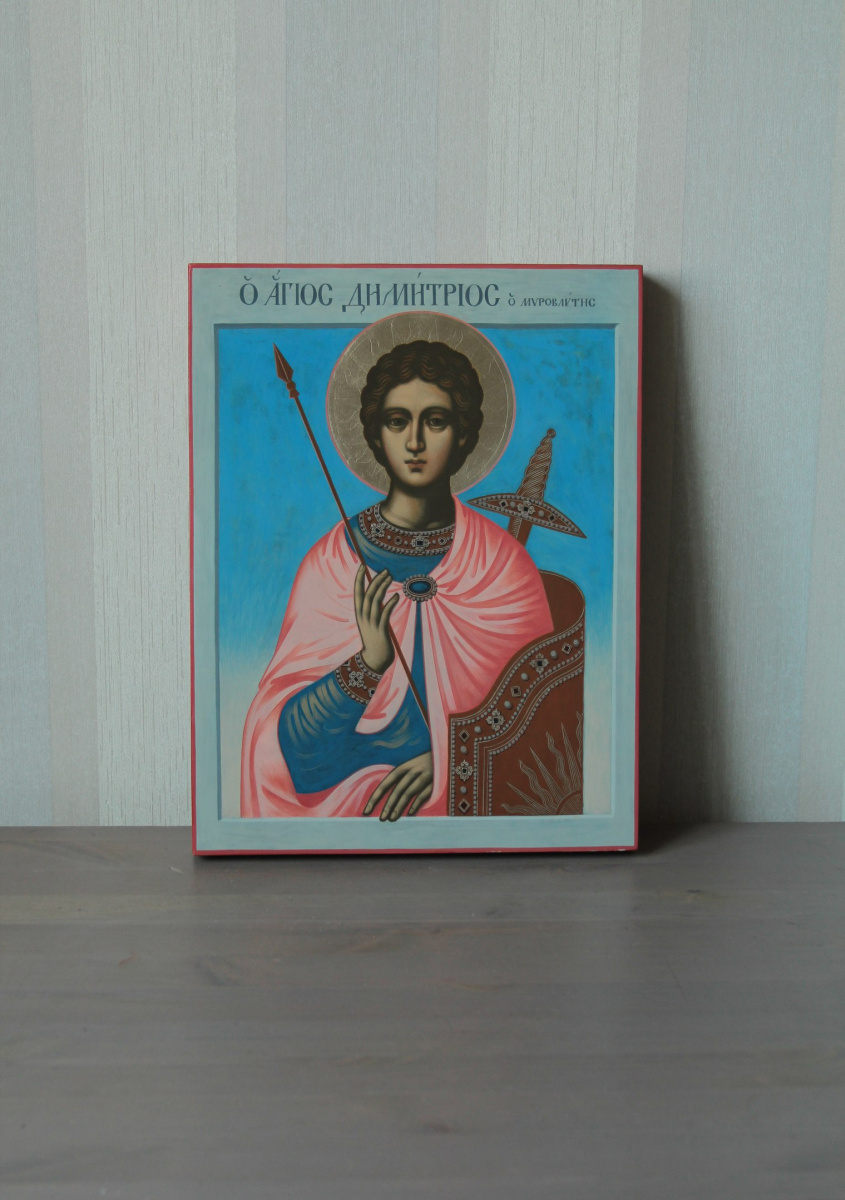 Икона Св. Димитрий Солунский