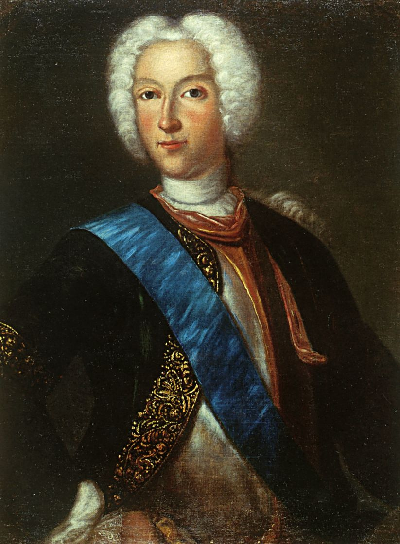 Иоганн Генрих Ведекинд. Портрет Петра II
