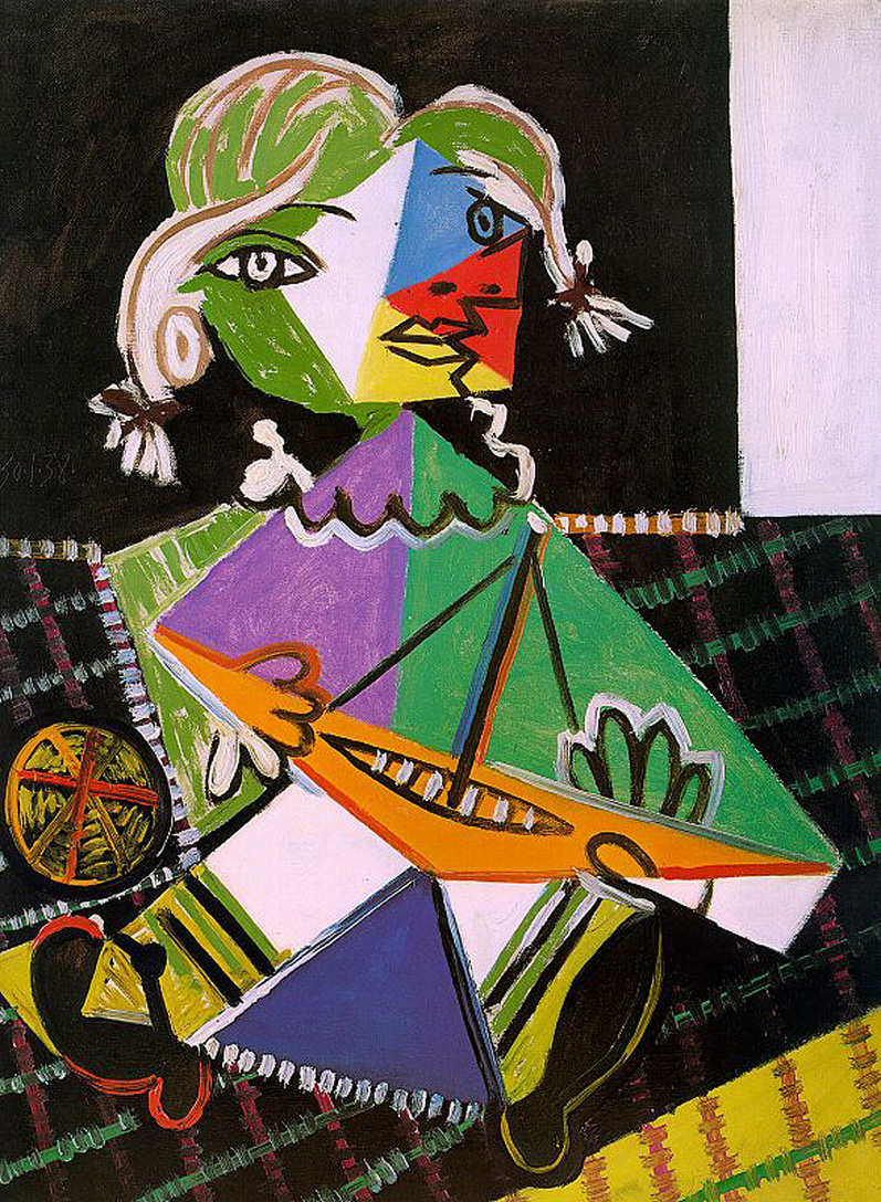 Пабло Пикассо. Майя с корабликом