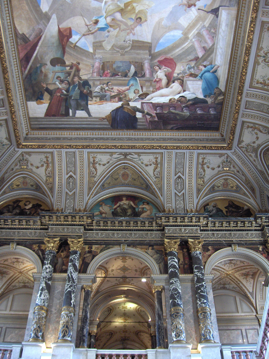 Апофеоз Ренессанса. Роспись потолка Венского музея истории искусств