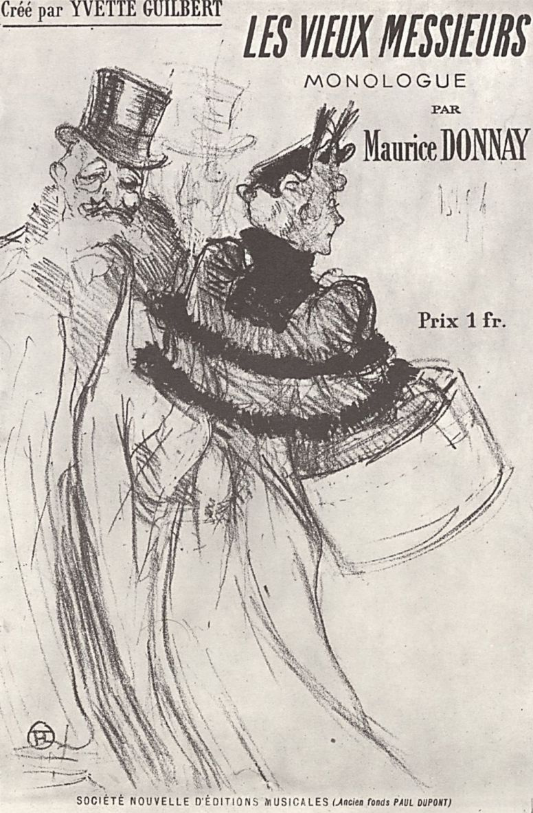 Анри де Тулуз-Лотрек. Плакат "Старики"