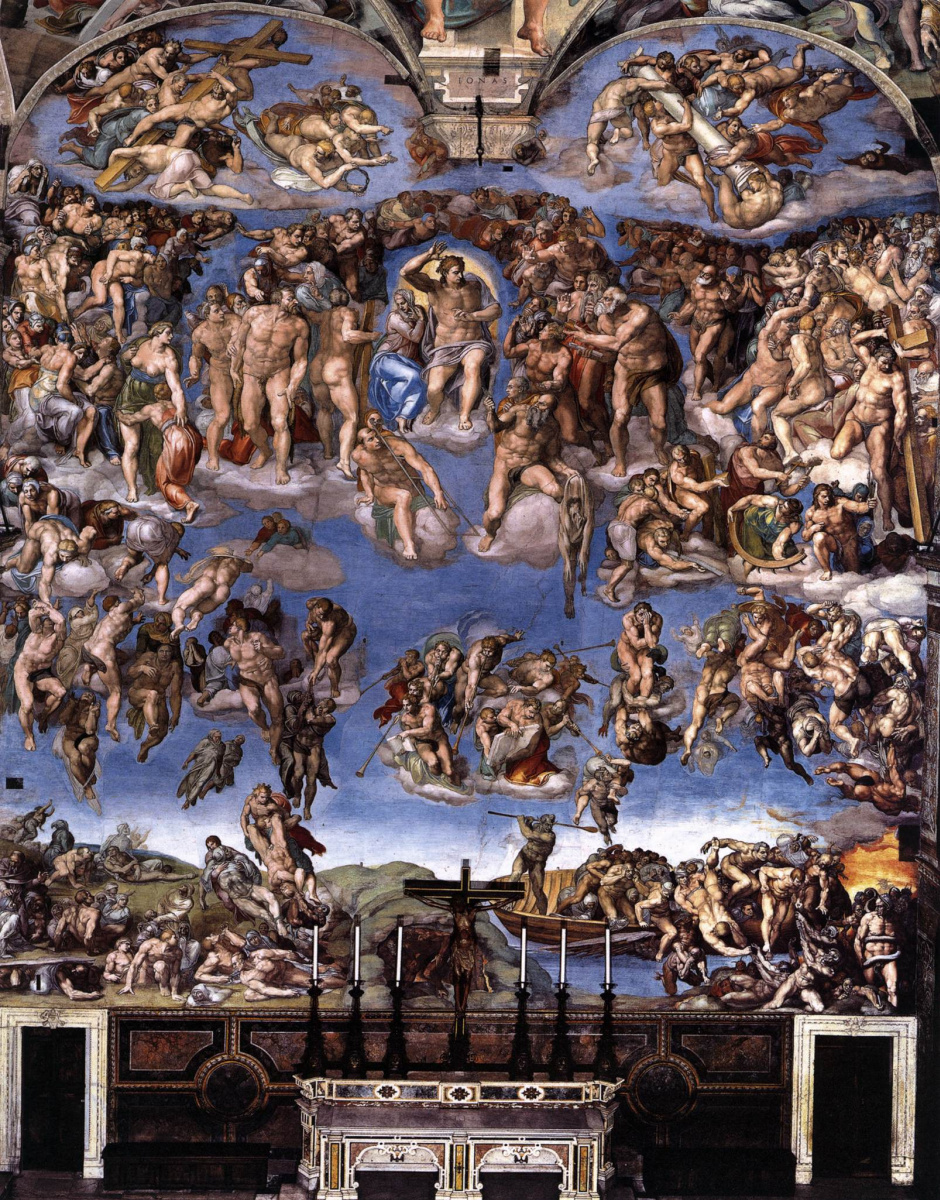 the last judgment, a general view