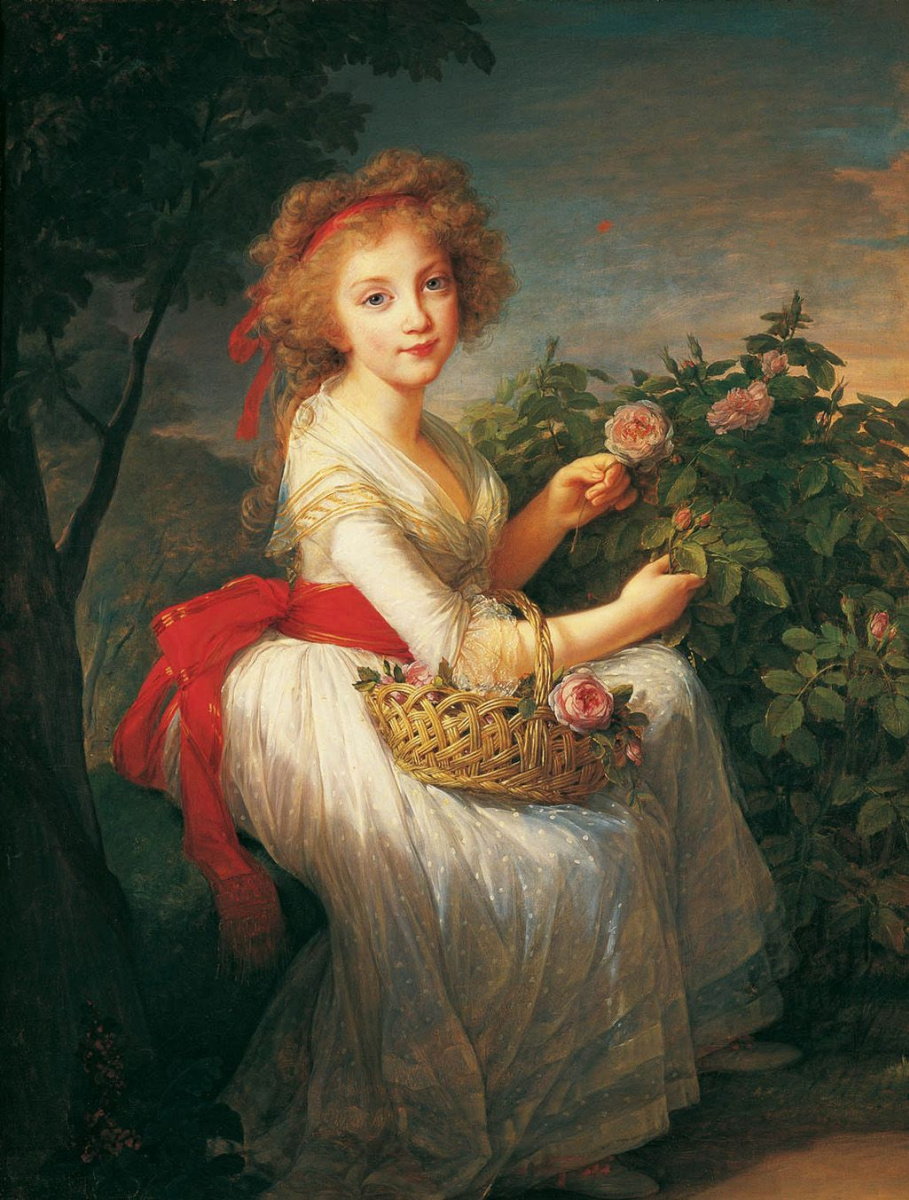 Элизабет Виже-Лебрен. Портрет Марии Кристины, принцессы Сицилии