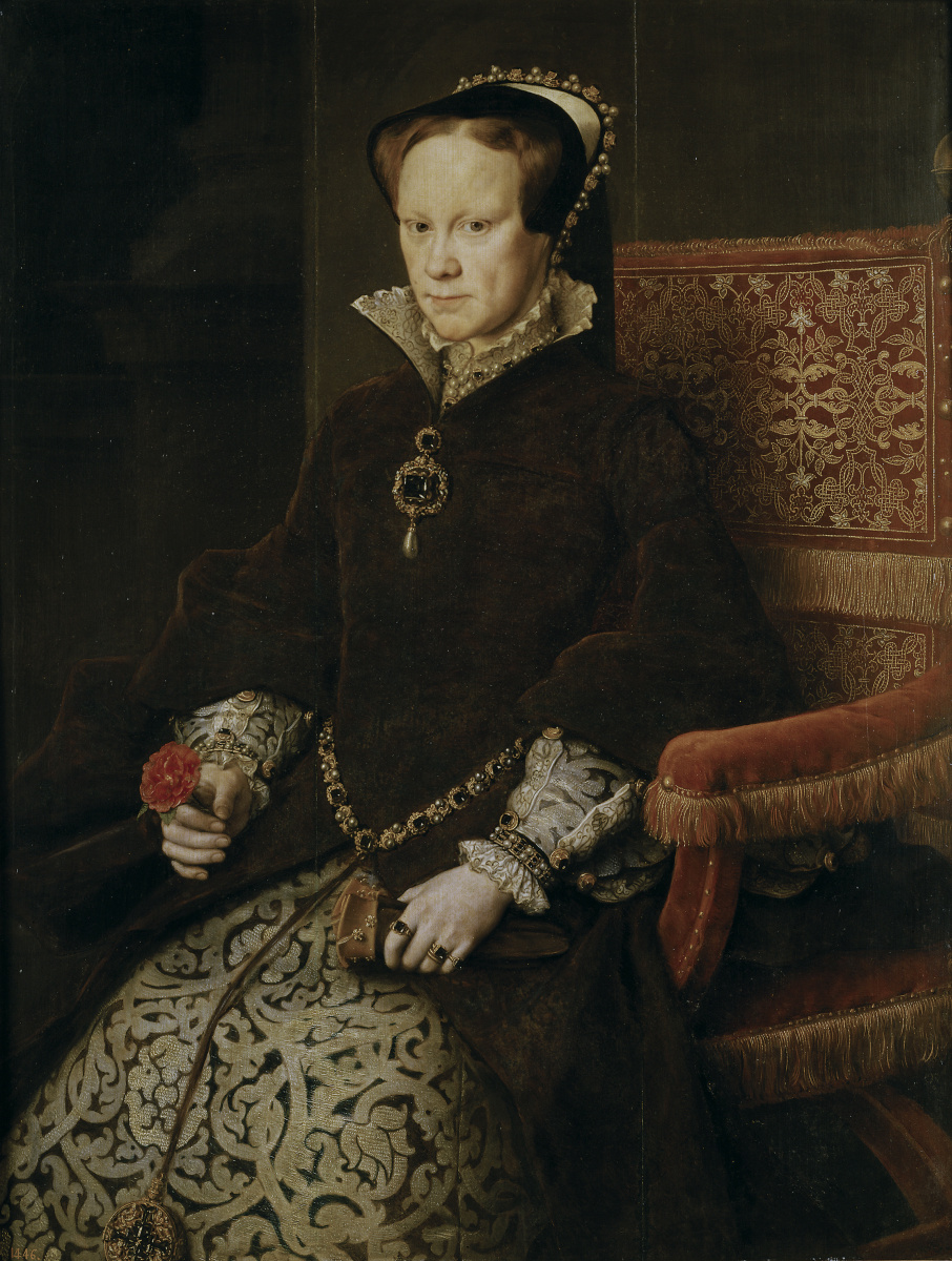 Антонис ван Дасхорст Мор. Королева Англии Мария Тюдор, вторая жена Филиппа II