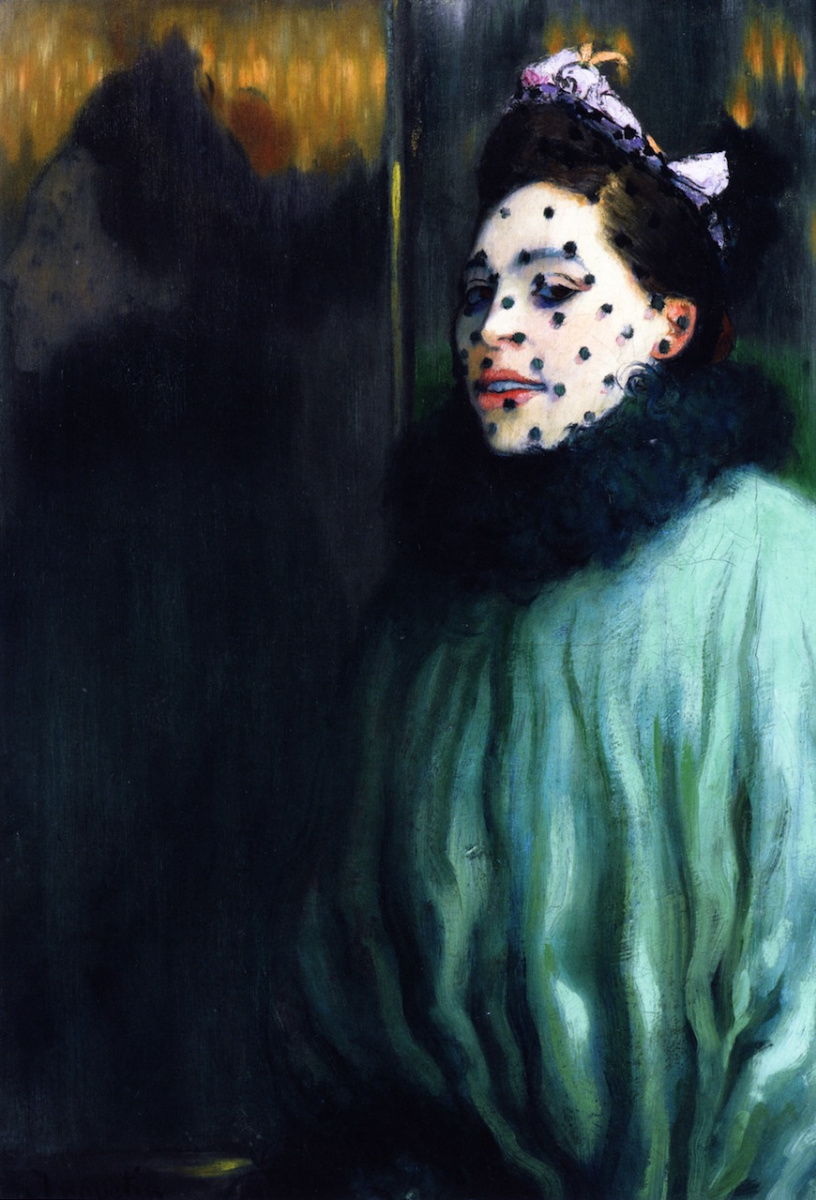 Луи Анкетен. Femme à la voilette, 1891