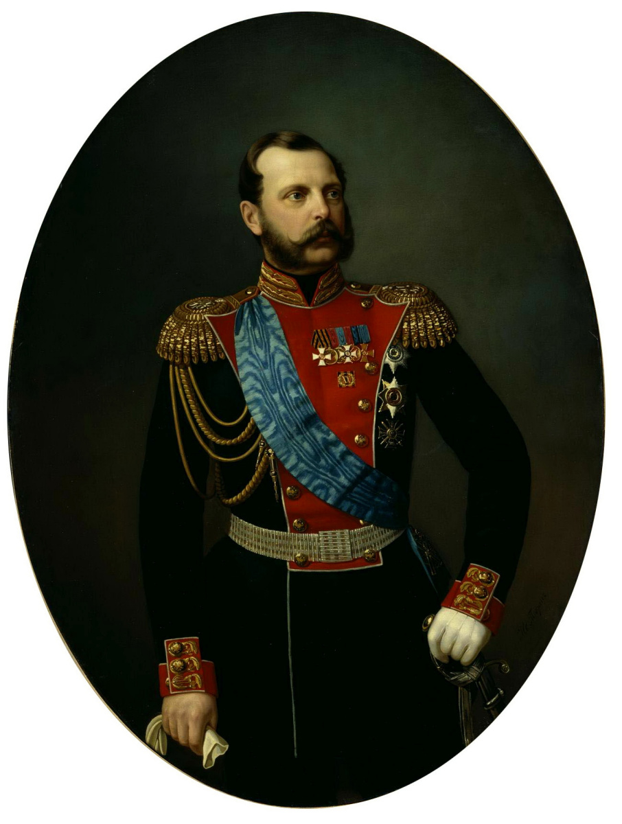 Иван Алексеевич Тюрин. Портрет императора Александра II