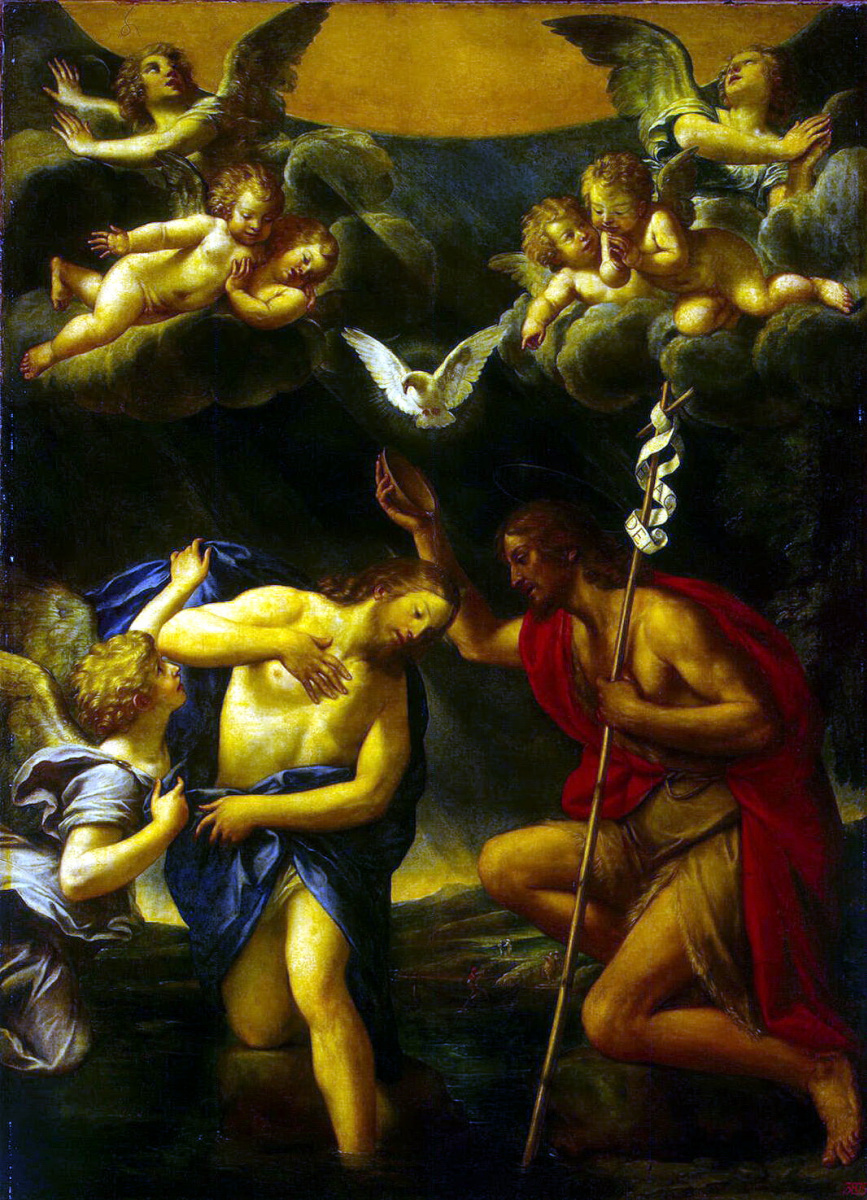 Франческо Альбани. Крещение Христа