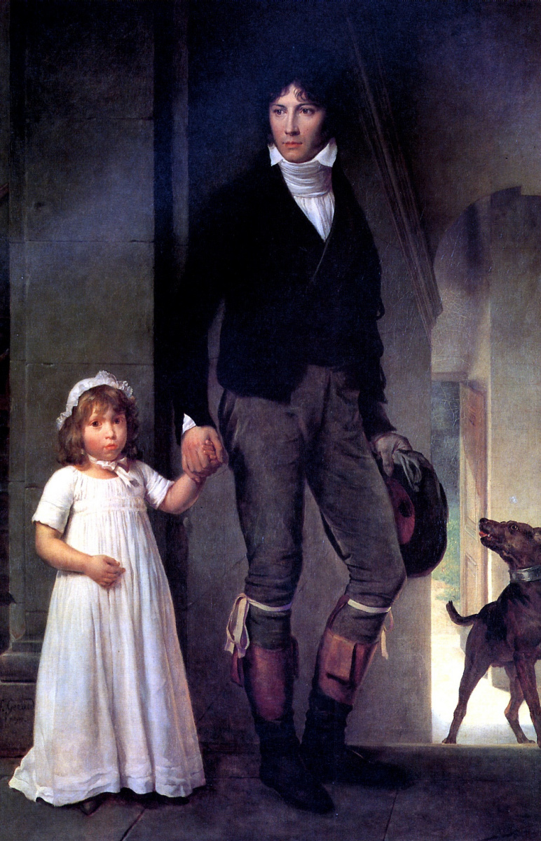 Франсуа Паскаль Симон Жерар. Жан Батист Изабэ с дочерью