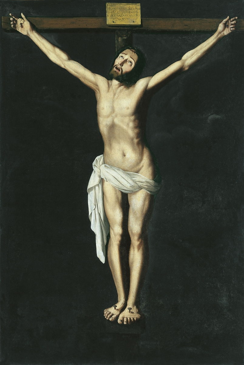Франсиско де Сурбаран. Христос на кресте