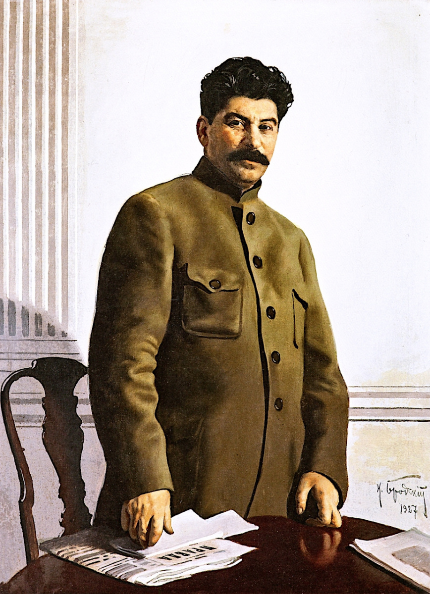 Исаак Израилевич Бродский. Портрет Иосифа Сталина