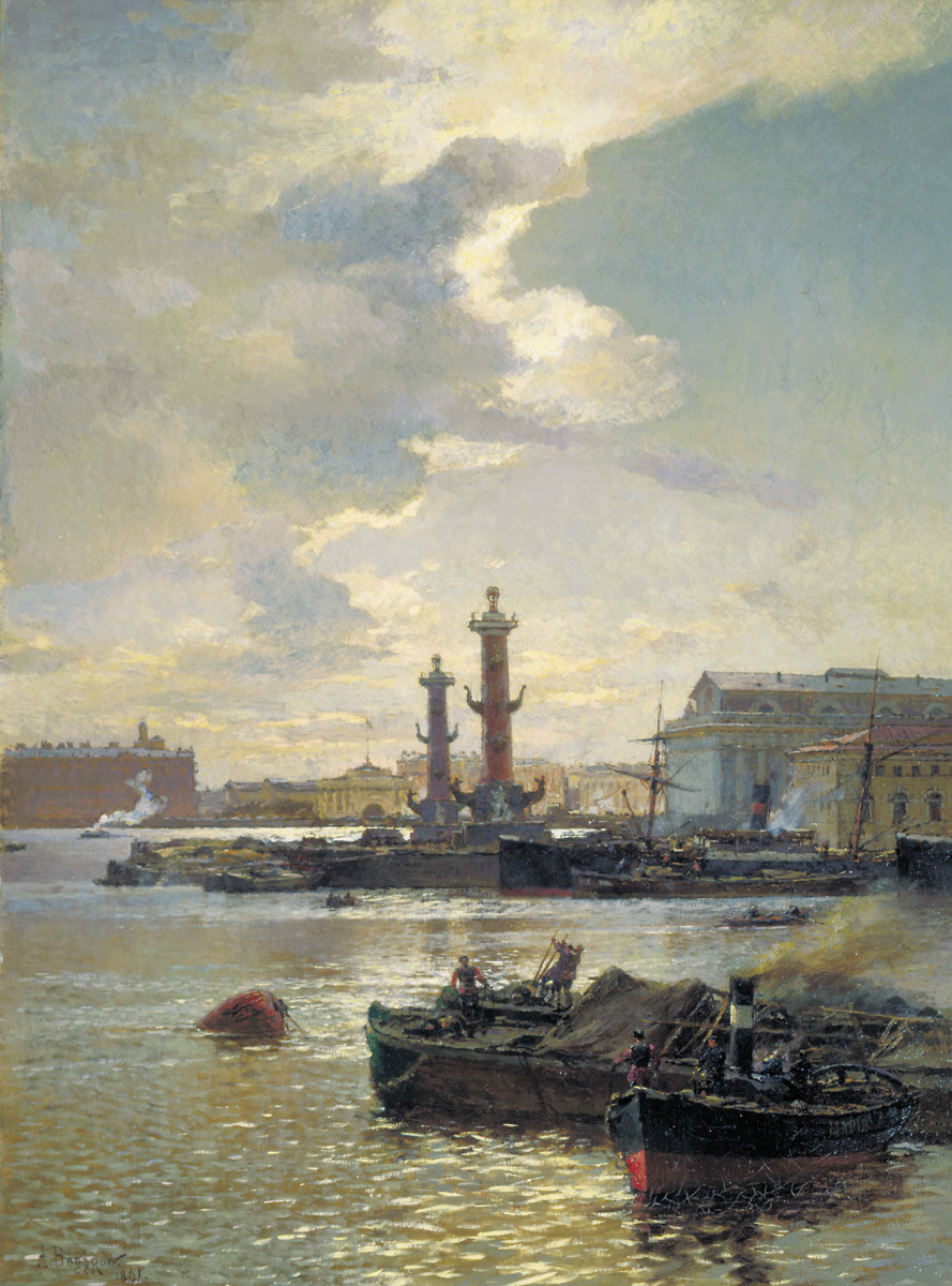 Александр Карлович Беггров. Петербургская Биржа. 1891