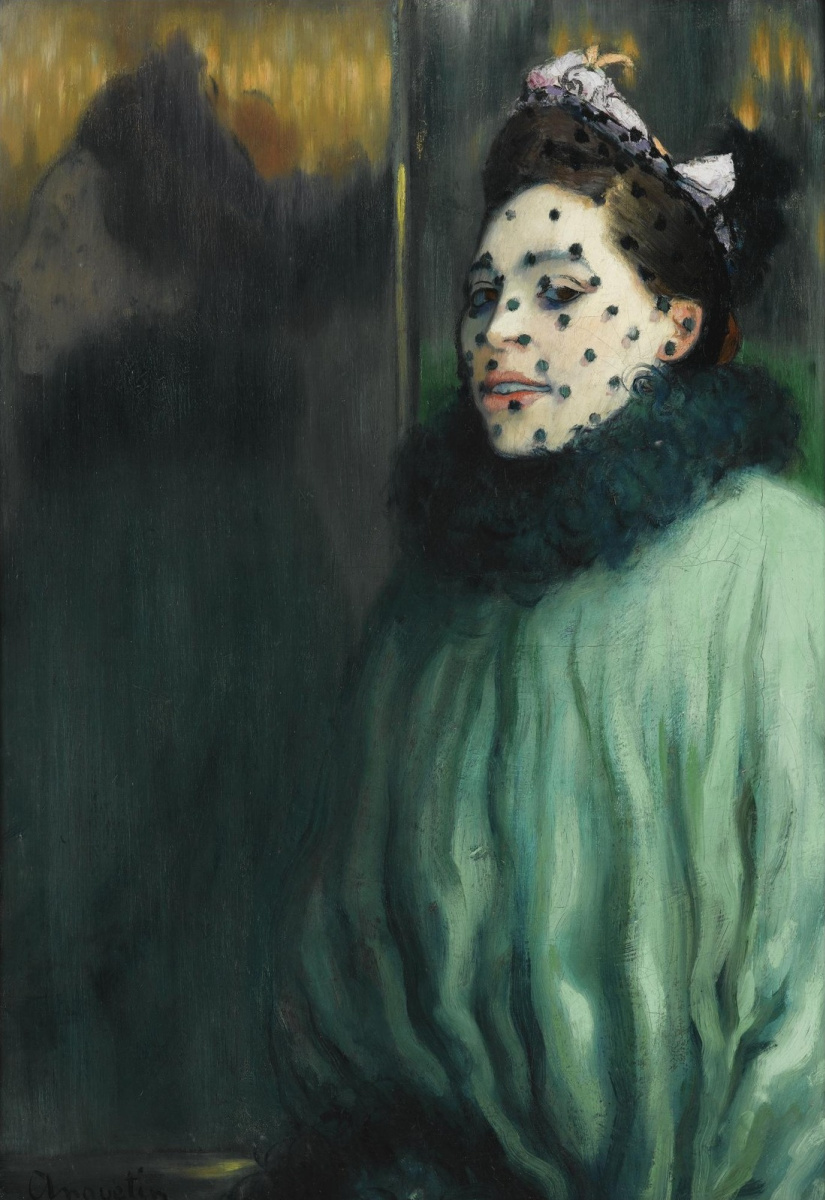 Луи Анкетен. Женщина под вуалью. 1891