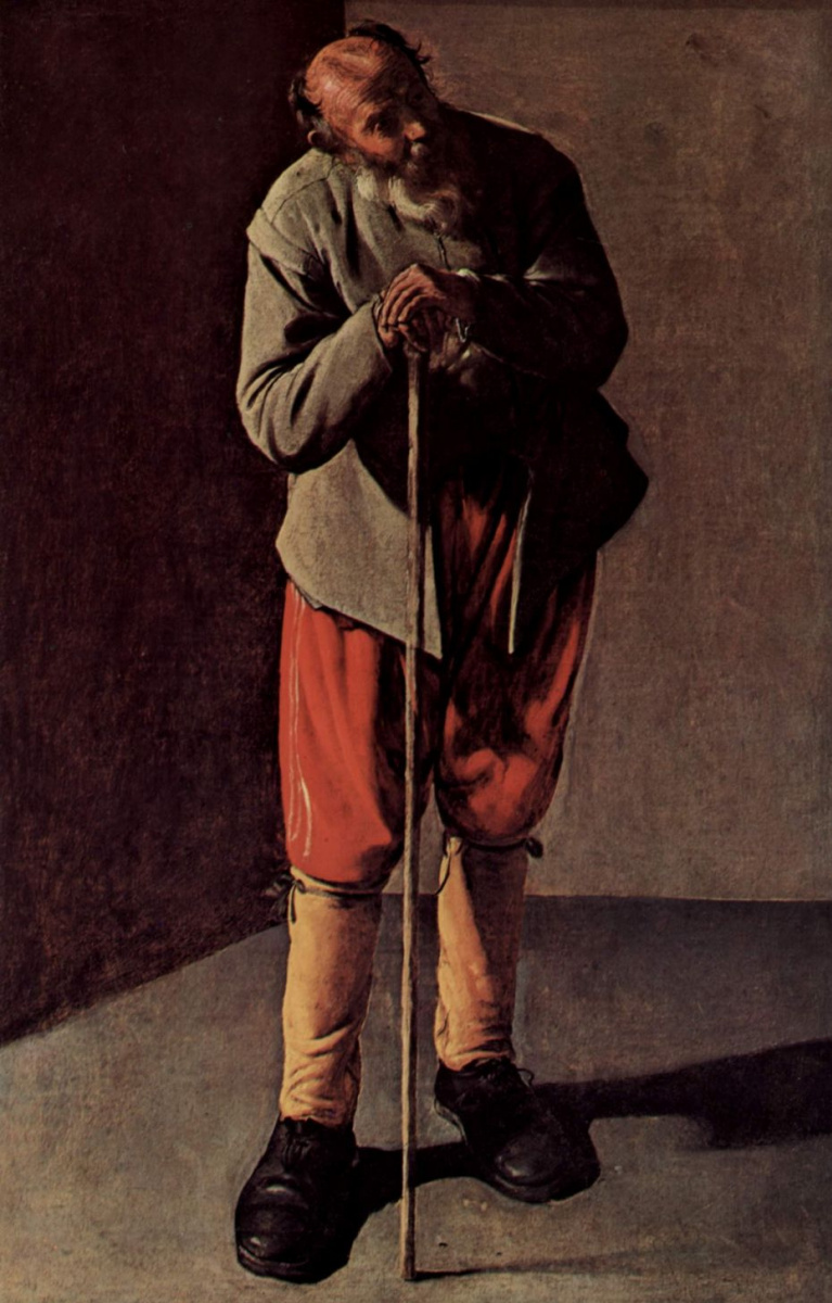 Жорж де Латур. Портрет пожилого мужчины