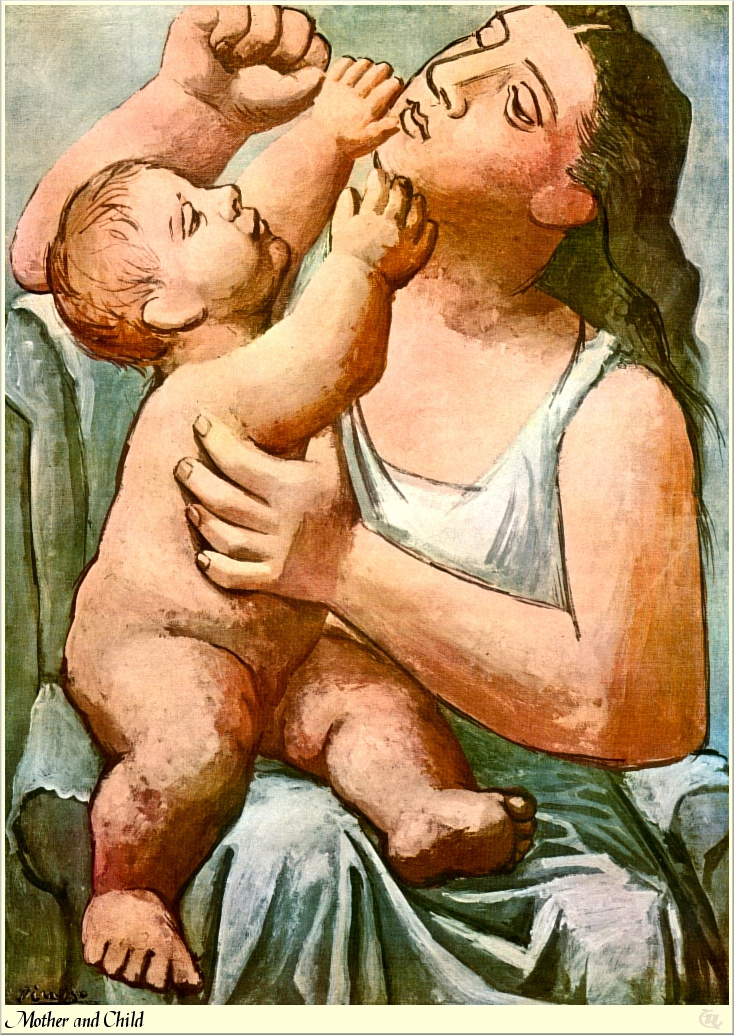 Пабло Пикассо. Мать и дитя