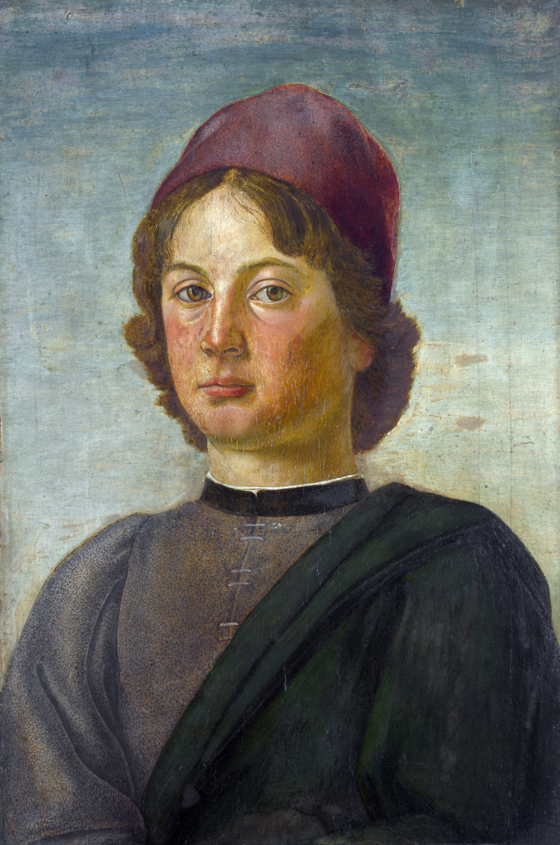 Флорентийский Итальянский. Портрет молодого человека