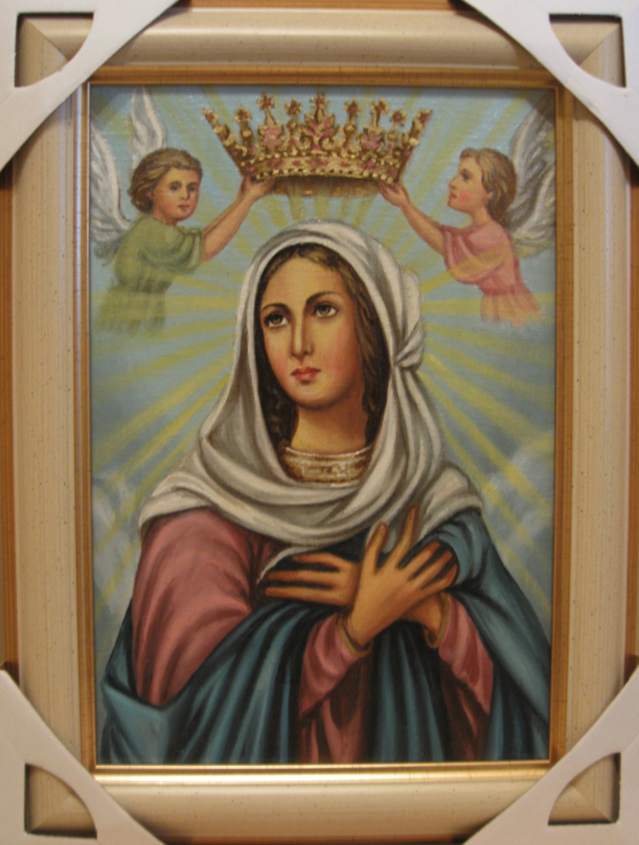 Ядвига Сенько. Дева Мария Королева - икона католическая