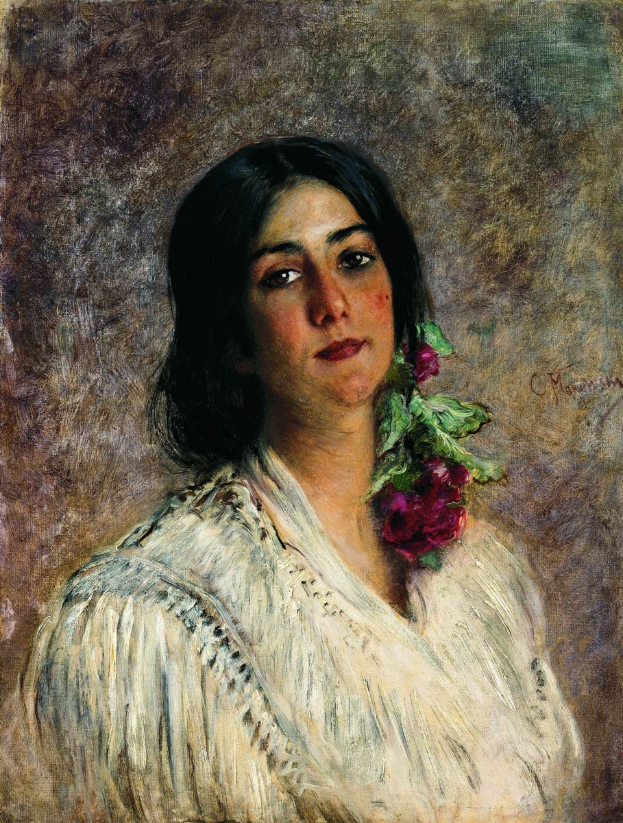 Константин Егорович Маковский. Женский портрет
