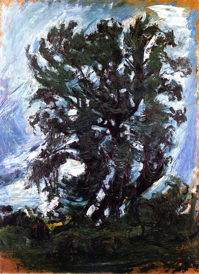 Хаим Соломонович Сутин. Большое дерево