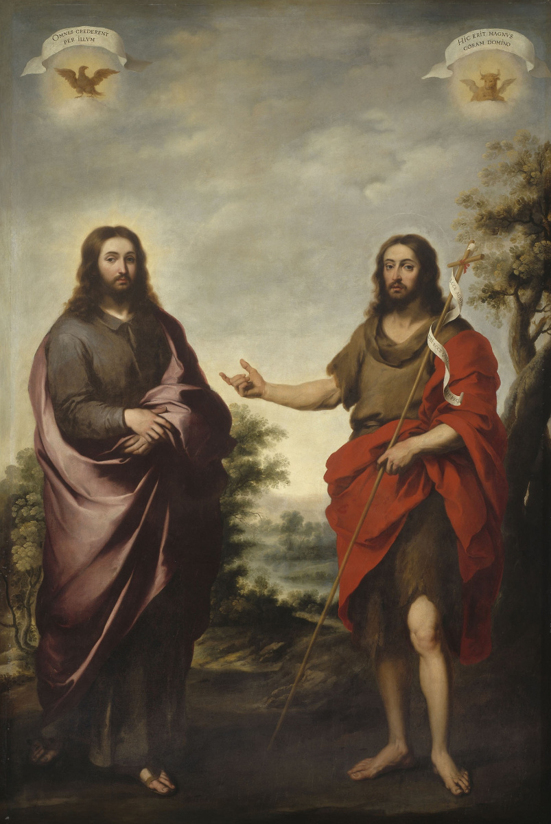 Бартоломе Эстебан Мурильо. Иоанн Креститель указывает на Христа
