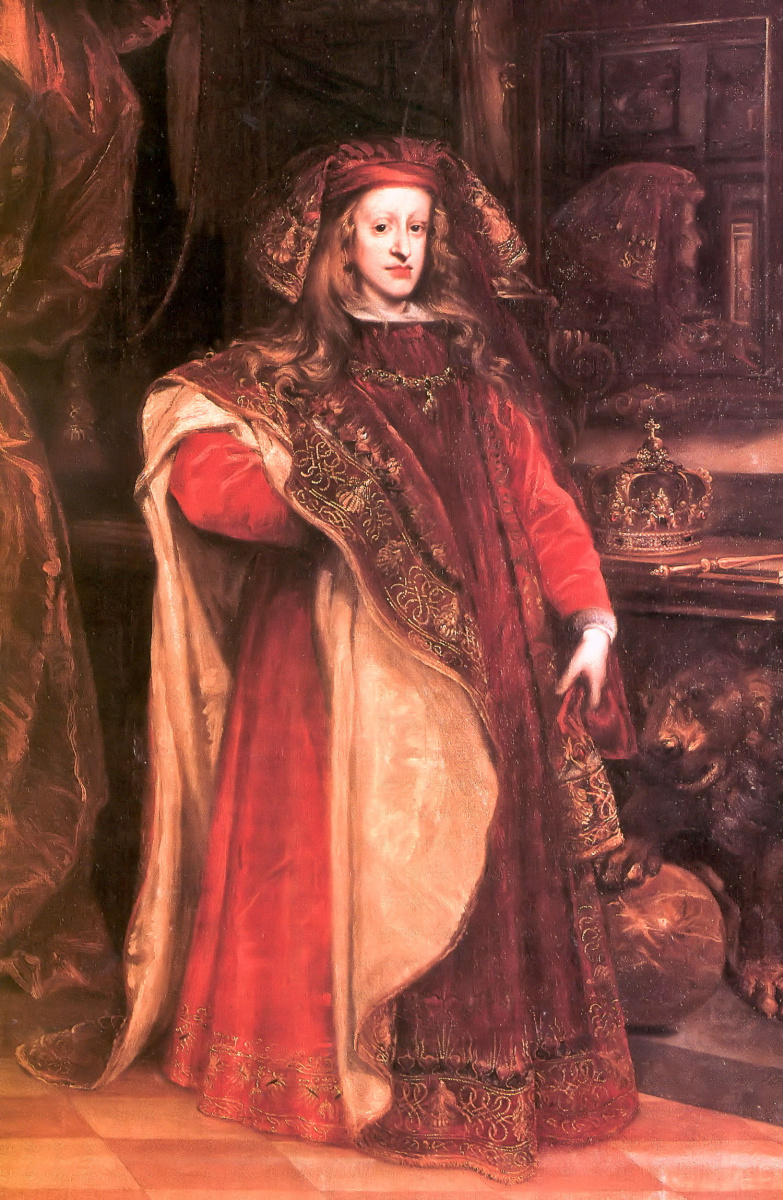 Хуан Карреньо де Миранда. Карл II магистр Золотого Руна