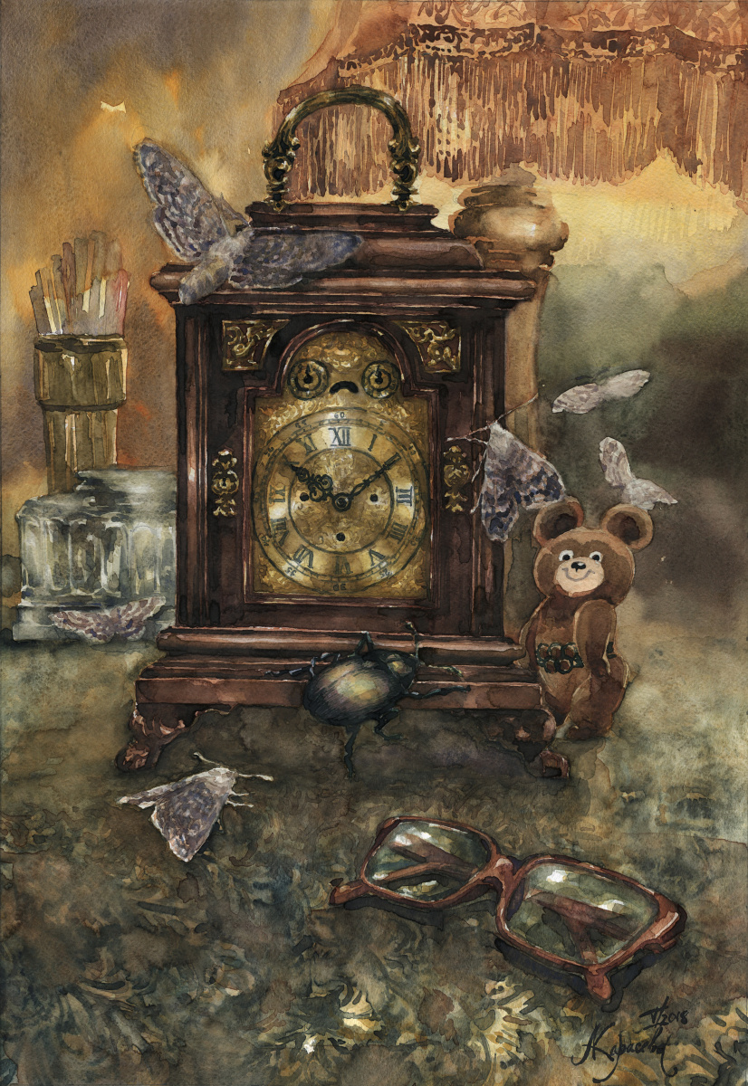 Анастасия Карасева. Старинные часы