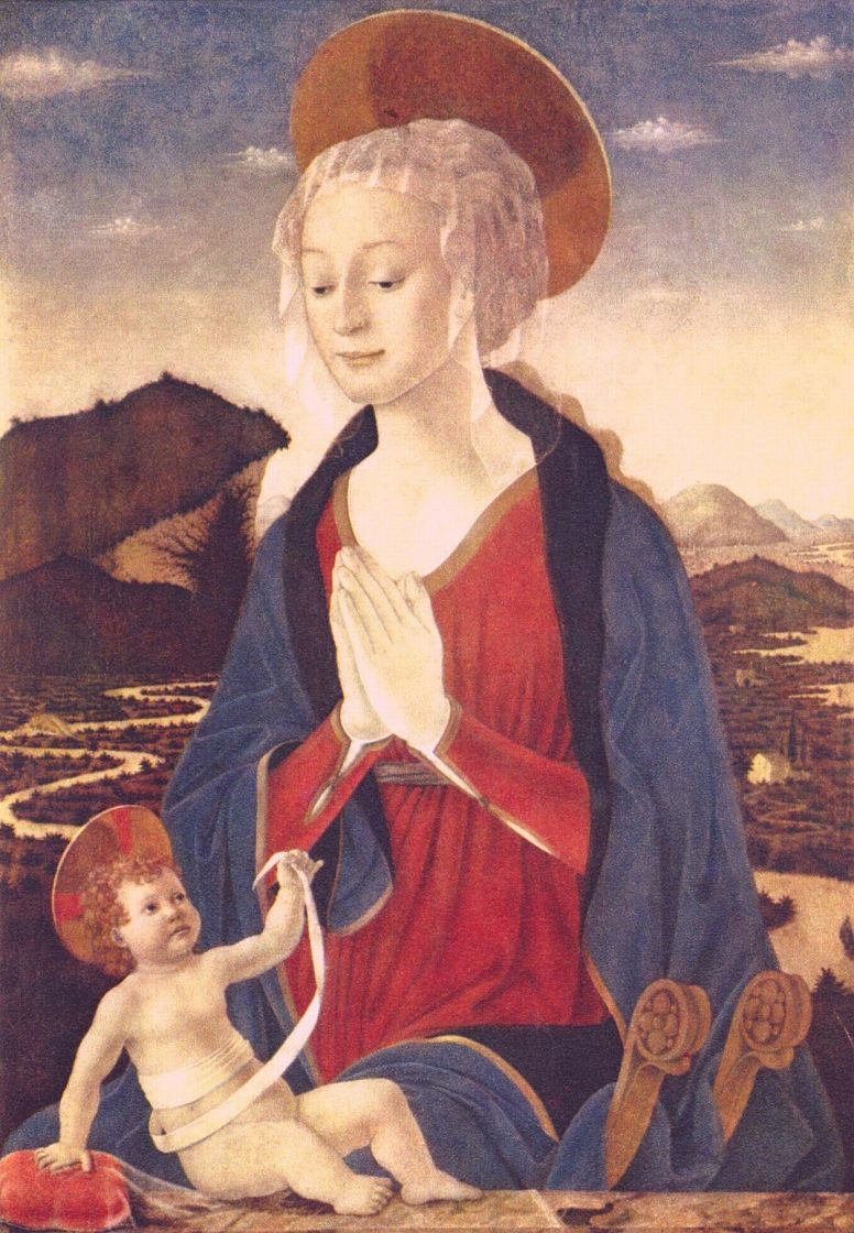 Алессио Бальдовинетти. Мария с младенцем