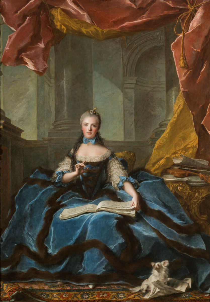 Жан-Марк Натье. Мадам Мария Аделаида Французская, дочь Людовика XV
