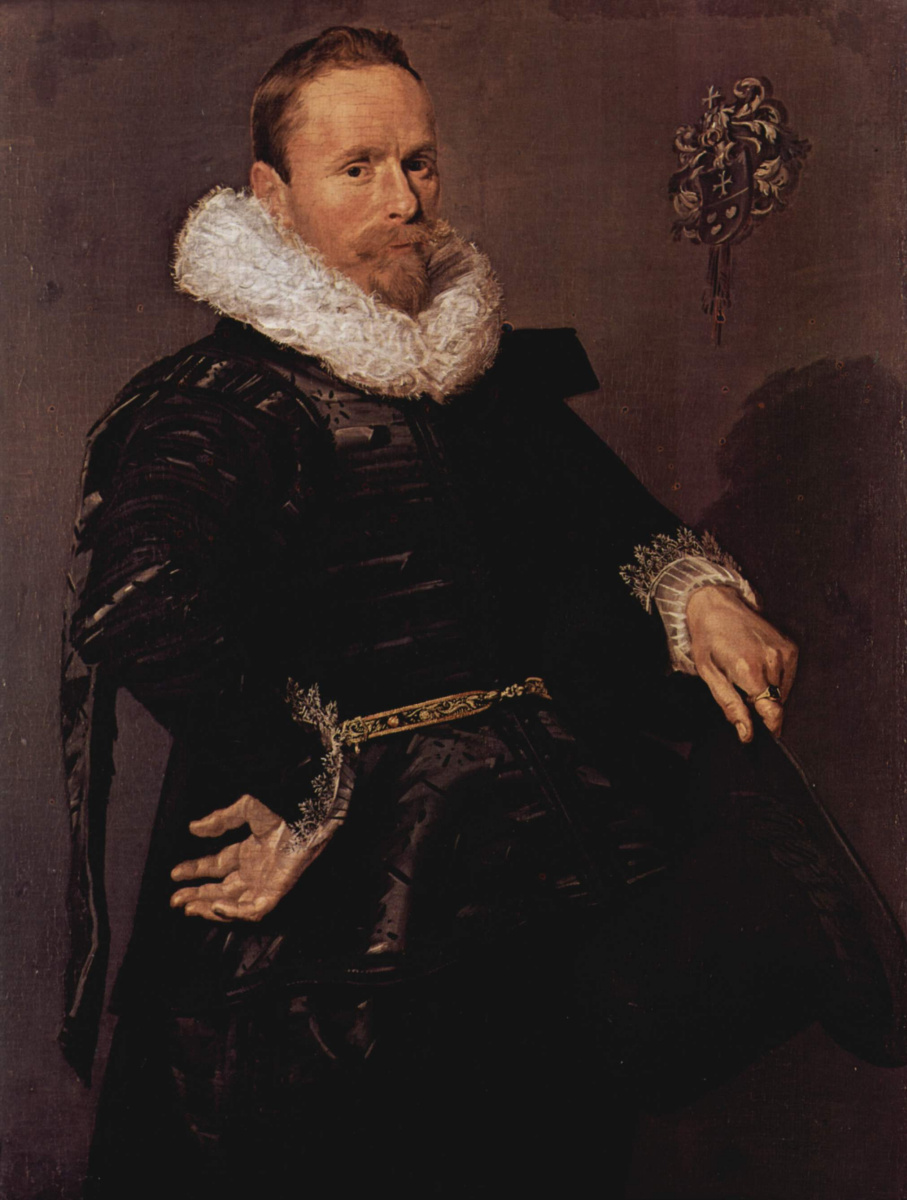 Франс Хальс. Портрет мужчины со шляпой в левой руке