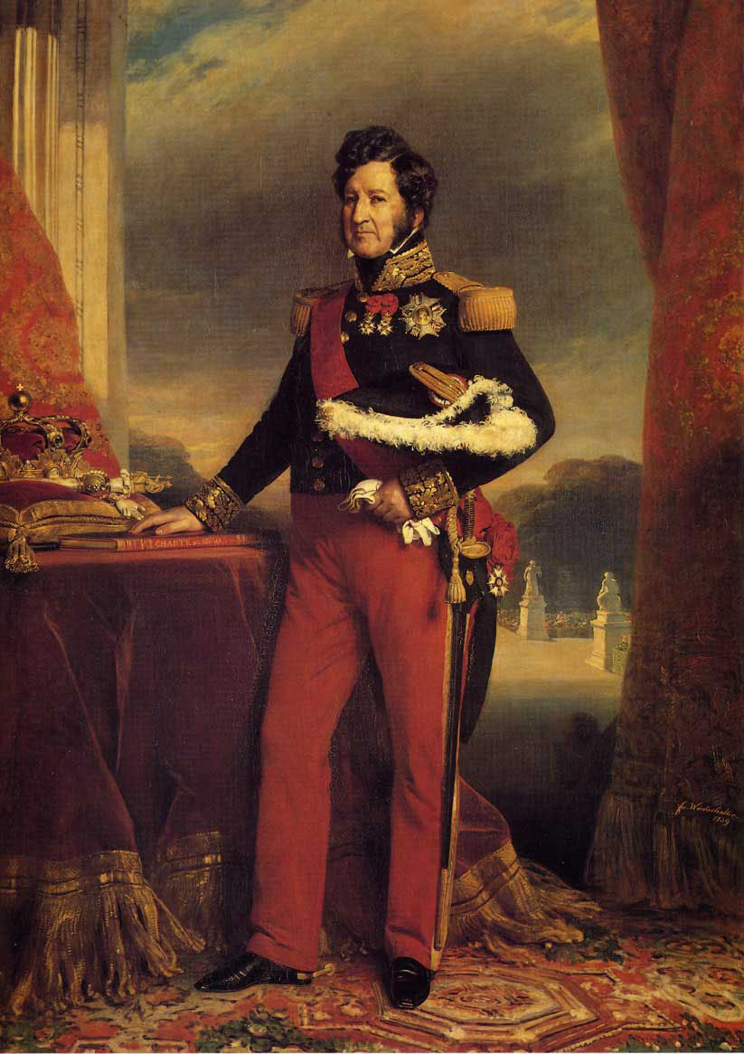 Франц Ксавер Винтерхальтер. Король Франции Луи-Филипп
