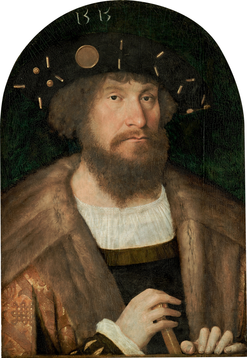 Михель Зиттов. Портрет датского короля Кристиана II