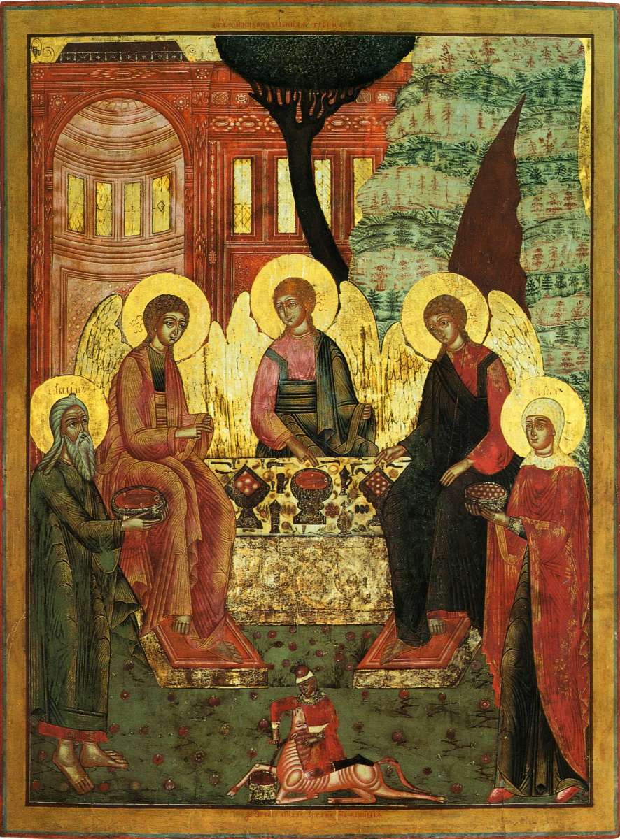 Иконопись. Троица Ветхозаветная (Невьянск)