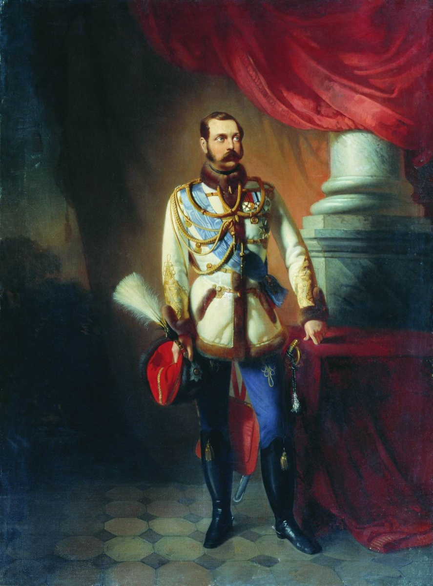 Константин Егорович Маковский. Портрет императора Александра II