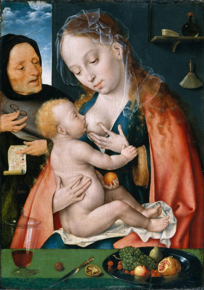 Йос ван Клеве. Святое семейство. 1512-1513