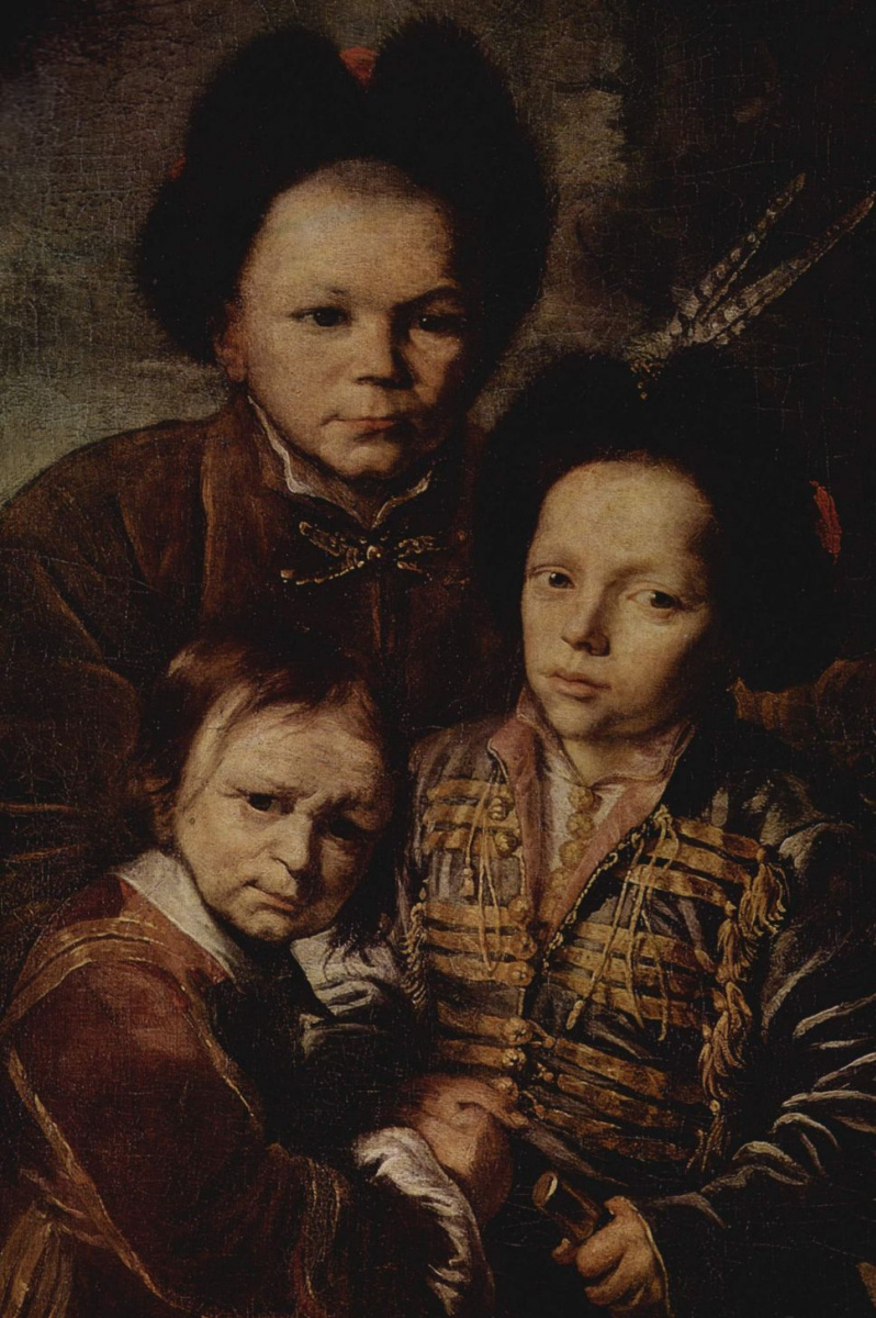 Даниэль Шульц. Семейный портрет, фрагмент