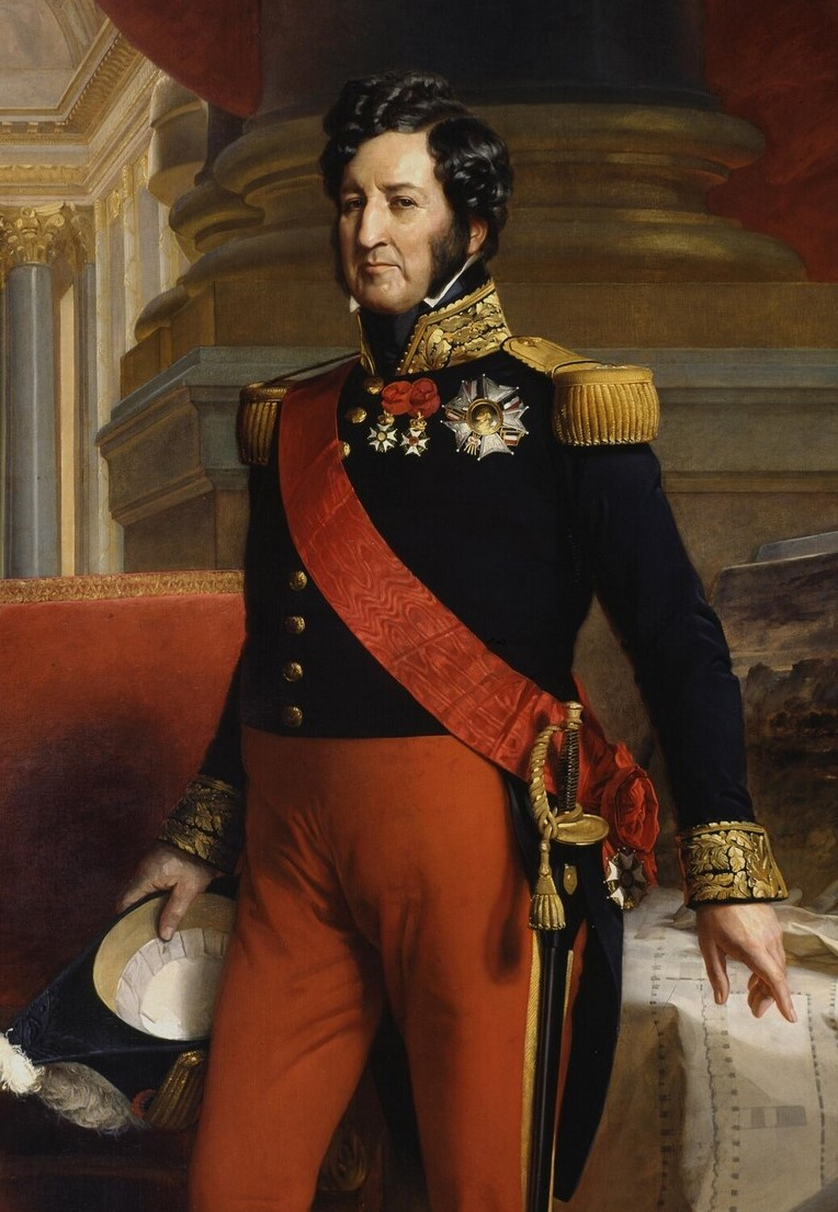 Франц Ксавер Винтерхальтер. Луи-Филипп I Бурбон, король Франции. Фрагмент