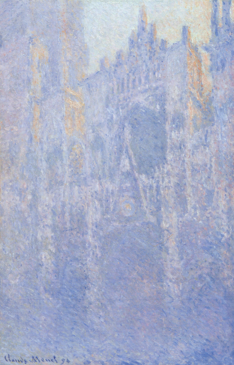 Клод Моне. Руанский собор, главный вход, утренний туман