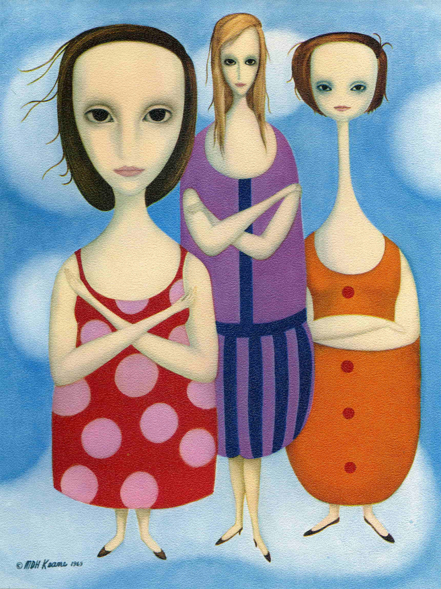 Маргарет Кин. Три женщины